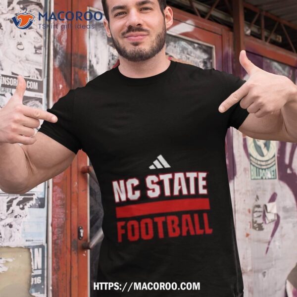 Nc State Wolfpack Sideline Strategy Glow Pregame Shirt