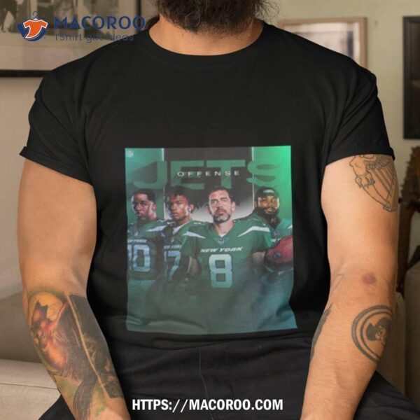 New York Jets Offense Aaron Rodgers Dalvin Cook Shirt