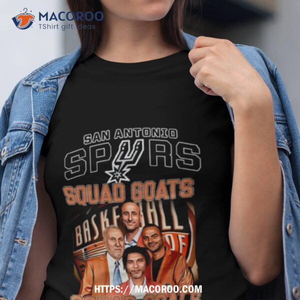 San Antonio Spurs Squad Goats Squad Goals Shirt