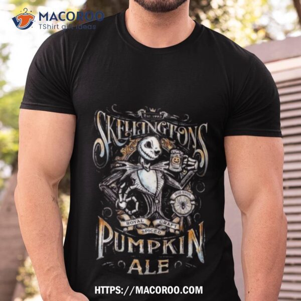 Skellington Pumpkin Ale Halloween 2023 Shirt