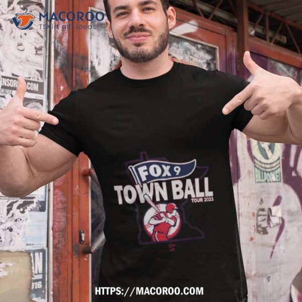 Sotastickco Fox 9 Town Ball Tour 2023 Shirt