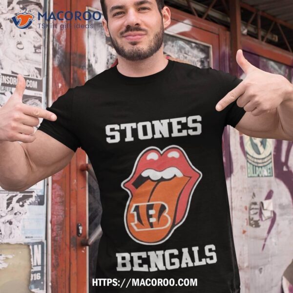 The Rolling Stones Cincinnati Bengals 2023 Shirt