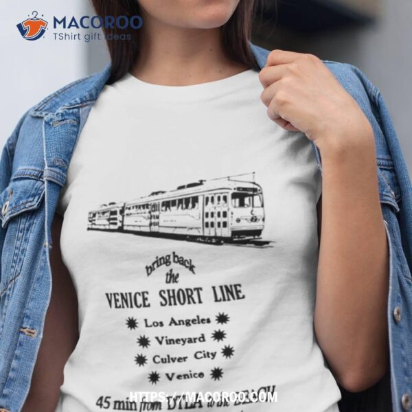 Train Bring Back The Venice Short Line Shirt