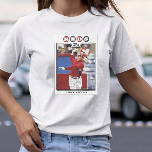 2008 Topps Baseball Joey Votto Reds TShirt