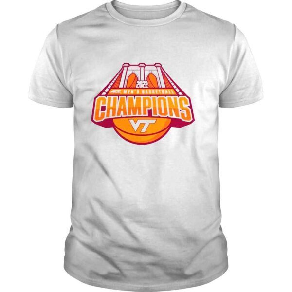 2022 ACC Mens Basketball Champions VT Virginia Tech Hokies Shirt