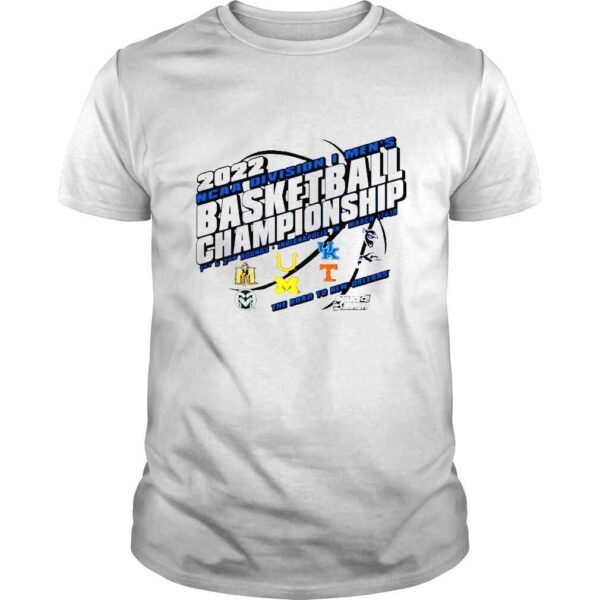 2022 NCAA Division I Mens Basketball Championship 1st and 2nd rounds Indianapolis Champion shirt