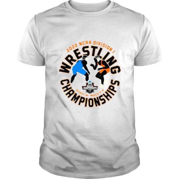 2022 NCAA Division I Wrestling Championships shirt