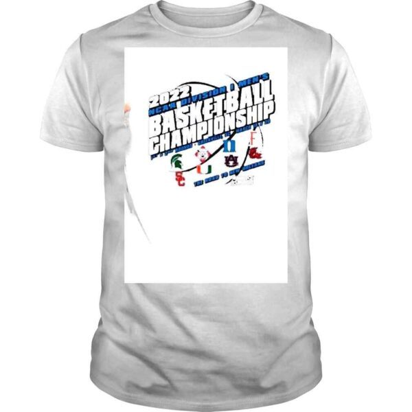 2022 NCAA Division I mens Basketball Championship the road to New Orleans shirt