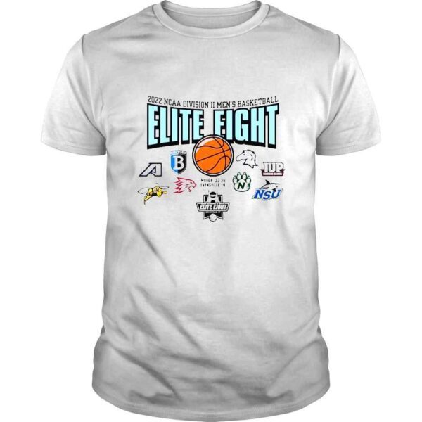 2022 NCAA Division II Mens Basketball Elite Eight shirt