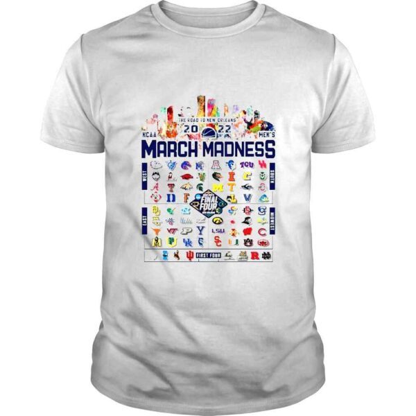 2022 NCAA Men’s March Madness Final Four First Four shirt