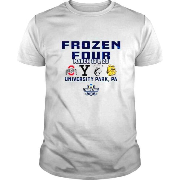 2022 NCAA Womens Frozen Four University Park March 18 and 20 shirt