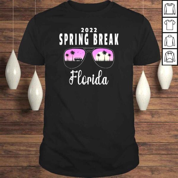 2022 spring break sunglasses Florida sunset shirt