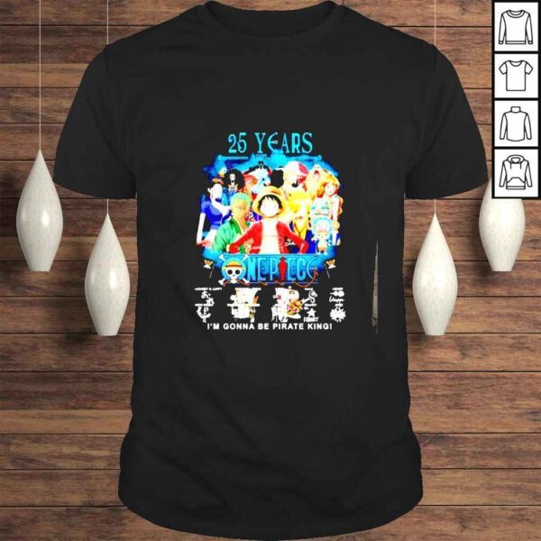 25 years 19972022 One Piece signatures shirt