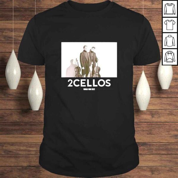 2CELLOS Dedicated US Tour 2022 Double Sided TShirt