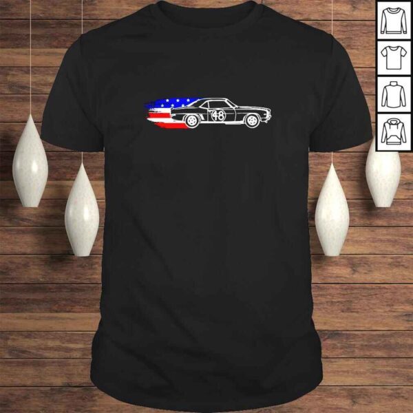 48 Car Classic Colors Us TShirt