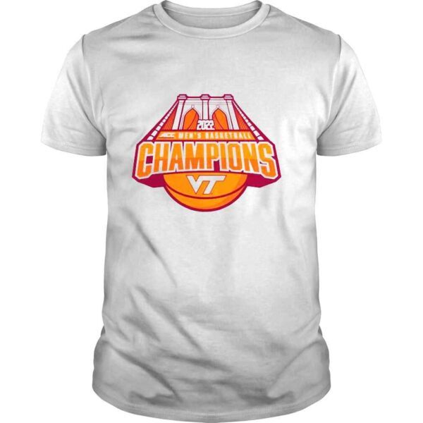 ACC Champions Virginia Tech Hokies Mens Basketball 2022 Shirt