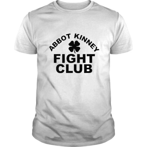 Abbot Kinney Shamrock Fight Club shirt