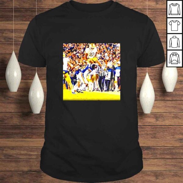 Aj Diggs 22 Logan Diggs Goirish Notre Dame Football TShirt