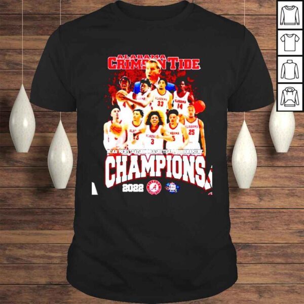 Alabama Crimson Tide NCAA mens division basketball tournament champions 2022 shirt