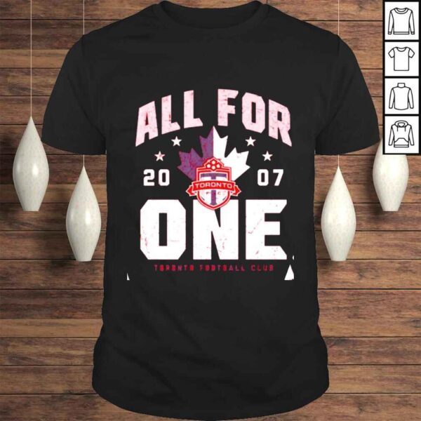 All for one Toronto football club shirt