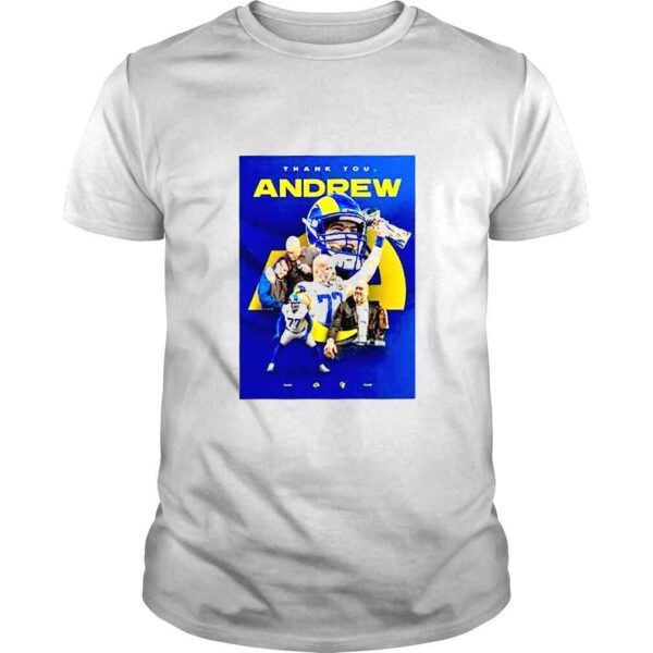 Andrew Whitworth Retire Los Angeles Rams TShirt