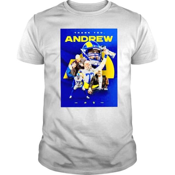 Andrew Whitworth Retire Los Angeles Rams shirt