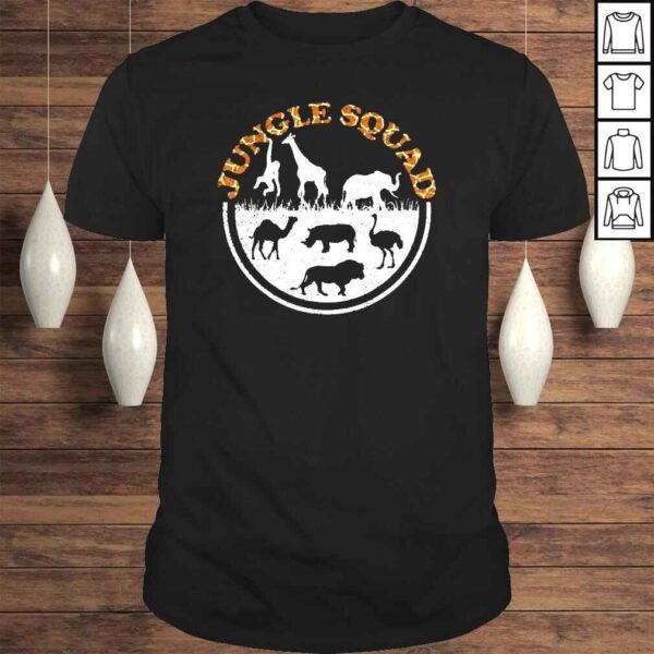 Animal jungle squad shirt