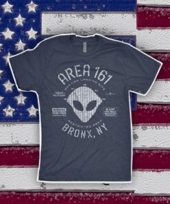 Area 161 T-Shirt Bronx New York Baseball Martian Landing Site RotoWear