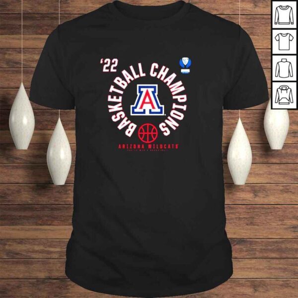 Arizona Wildcats 022 PAC12 Mens Basketball Conference Tournament Champions TShirt