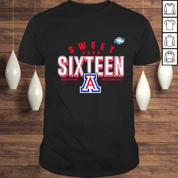 Arizona Wildcats 2022 NCAA Mens Basketball Tournament March Madness Sweet Sixteen shirt