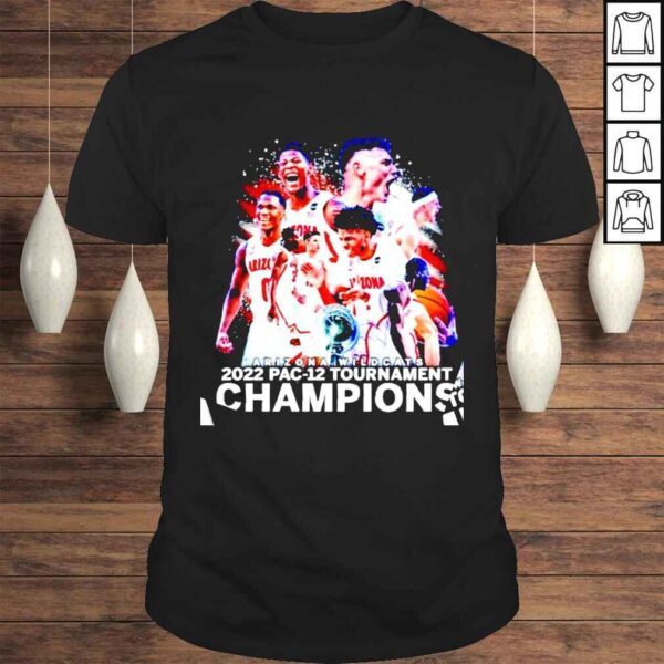 Arizona Wildcats 2022 Pac12 Tournament Champions shirt