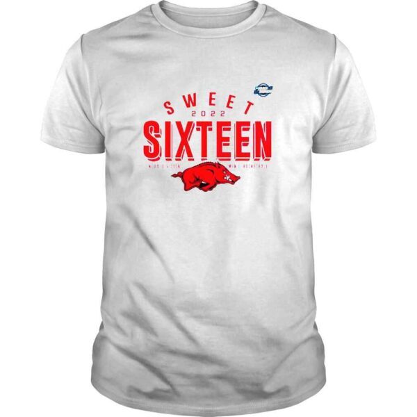 Arkansas Razorbacks NCAA Mens Basketball Tournament March Madness Sweet Sixteen Jumpball 2022 Shirt