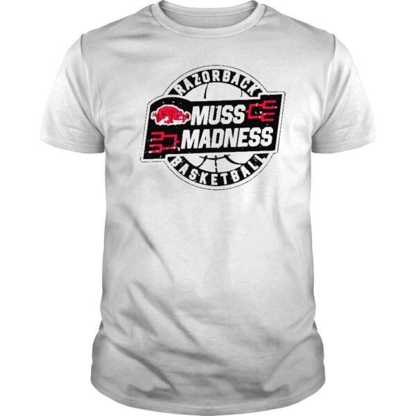 Arkansas Razorbacks basketball muss madness shirt