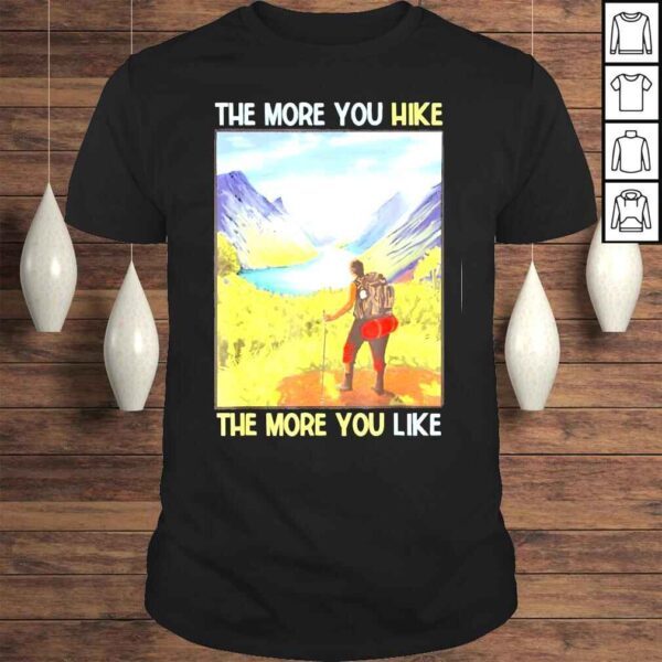 Art Outdoor Hiking Graphic Camping In Mountains Or Nature Tee Shirt