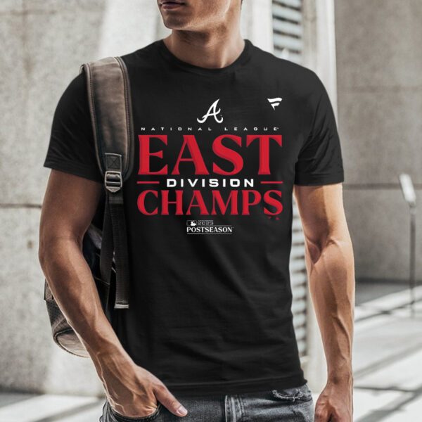 Atlanta Braves National League East Division Champions 2023 Postseason T-Shirt