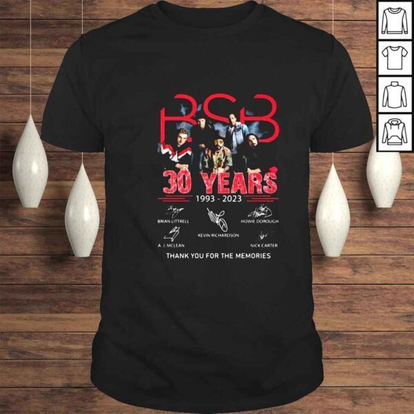 BSB 30 years 19932023 thank you for the memories signatures shirt