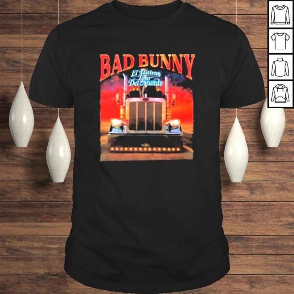 Bad Bunny El Ultimo Tour Del Mundo 2 Sided Shirt