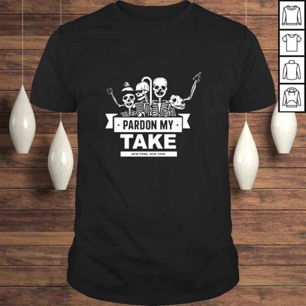 Barstool Sport Pardon My Take Skeletons TShirt