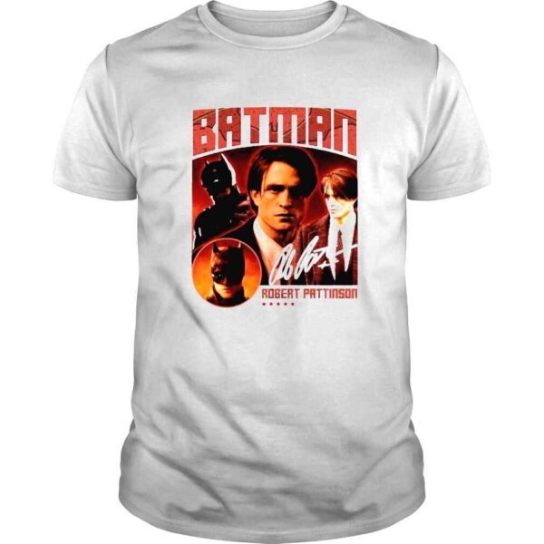 Batman Robert Pattinson signature shirt