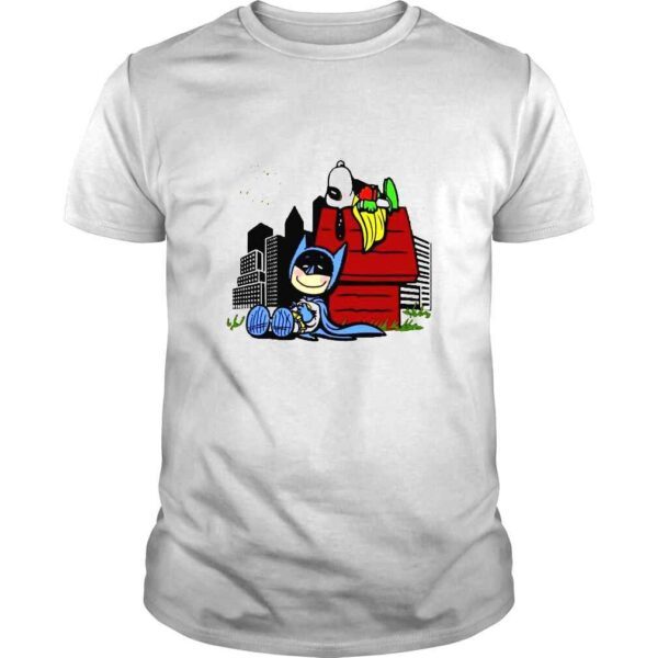 Batman Superman Snoopy Caped Nuts Shirt