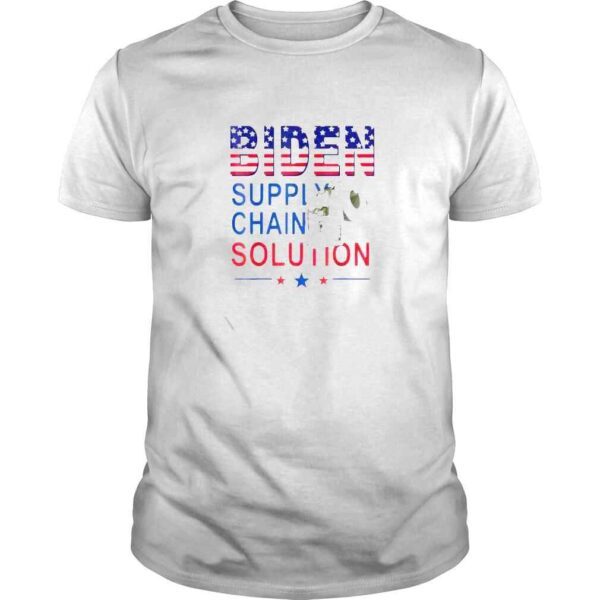 Biden supply chain solution toilet paper dollar shirt