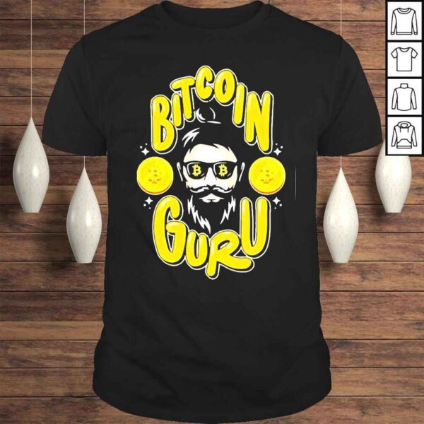 Bitcoin Guru Cloth face mask Tee Shirt