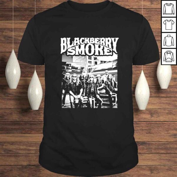 Blackberry Smoke members graphic poster shirt