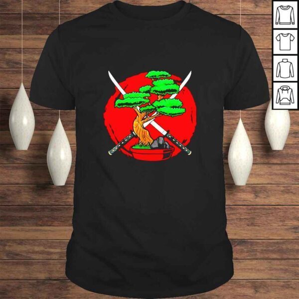 Bonsai Tree Japanese Gardening Bonsai Tree Katana Japanese TShirt