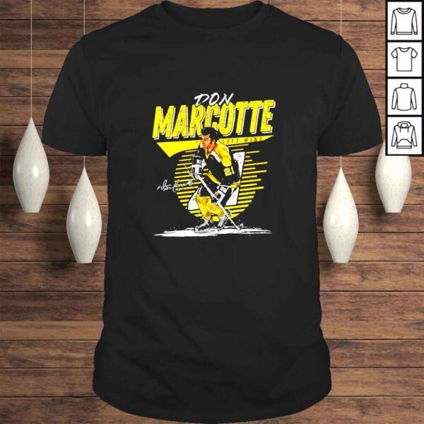 Boston Bruins Don Marcotte left wing signature shirt