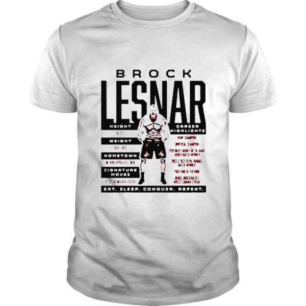 Brock Lesnar Career Highlights shirt