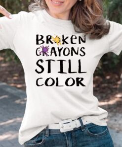 Broken Crayons Still Color Sweat T-Shirts