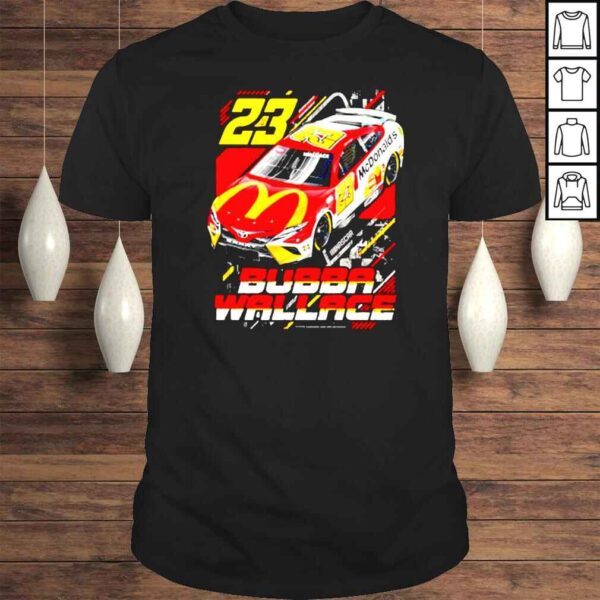 Bubba Wallace 23XI Racing McDonalds Car Tshirt