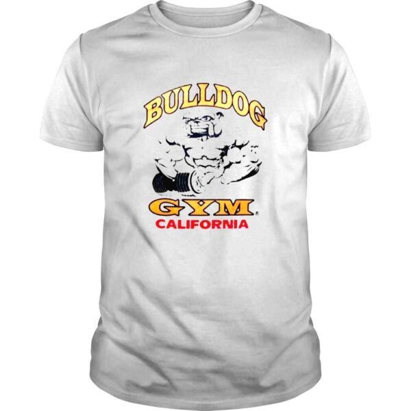 Bulldog Gym Venice California Workout Bodybuilding Shirt