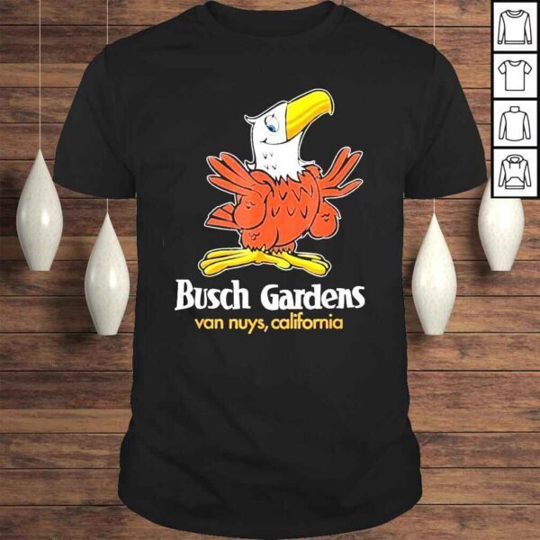 Bush Gardens Van Nuys Amusement Park Vintage Shirt